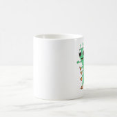 Grüne Raupe Kaffeetasse (Mittel)