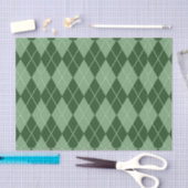 Grüne Raute 2 Seidenpapier (Handwerk)