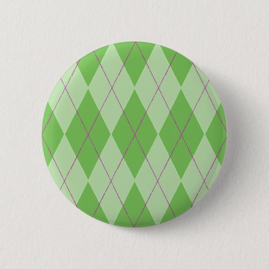 Grüne Raute Button (Vorderseite)