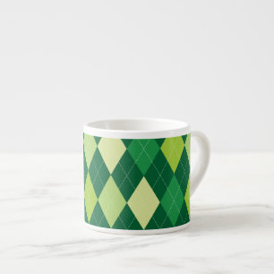 Grüne Raute Espressotasse