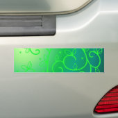 Grüne Rebe-irische Autoaufkleber (Auf Auto)