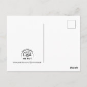 Grüne Recipe Postkarte (Rückseite)