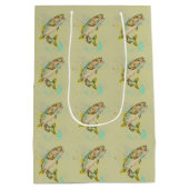 Grüne Regenbogenpresse Mittlere Geschenktüte (Rückseite)