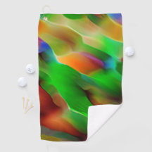 Grüne Reliefs und farbige Reliefs dominieren