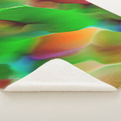 Grüne Reliefs und farbige Reliefs dominieren Sherpadecke (3/4)