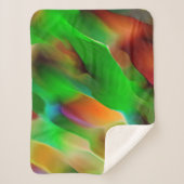 Grüne Reliefs und farbige Reliefs dominieren Sherpadecke (Vorderseite)