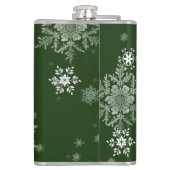 Grüne Rentierflasche Flachmann (Rückseite)