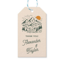 Grüne Retro Vintage Bergwelt Hochzeit