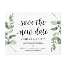 Grüne, Rett des neuen Datums, Hochzeit verschoben