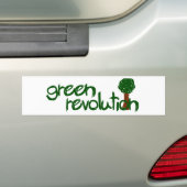 Grüne Revolution Autoaufkleber (Auf Auto)