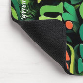 "Grüne Revolution entfesselt" Mousepad (Ecke)