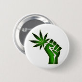 Grüne Revolution Knopf Button (Vorne & Hinten)