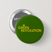 Grüne Revolutions-Knopf Button (Vorne & Hinten)