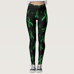 Grüne Ribbons.. Gastroparesis Leggings