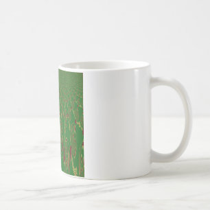 Grüne Roboter Kaffeetasse