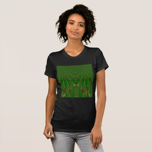 Grüne Roboter T-Shirt (Vorne ganz)