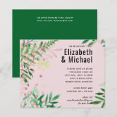 Grüne Rosa Moderne Hochzeit (Vorne/Hinten)