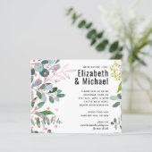 Grüne Rosa Moderne Hochzeit (Stehend Vorderseite)