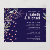 Grüne Rosa Moderne Hochzeit (Vorderseite)