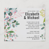 Grüne Rosa Moderne Hochzeit (Vorderseite)