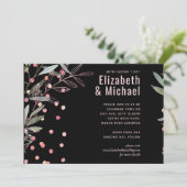 Grüne Rosa Moderne Hochzeit (Stehend Vorderseite)