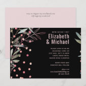 Grüne Rosa Moderne Hochzeit (Vorne/Hinten)