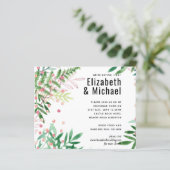 Grüne Rosa Moderne Hochzeit (Stehend Vorderseite)