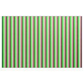 Grüne rosa Streifen Textil Stoff (Yard (91,4 cm))