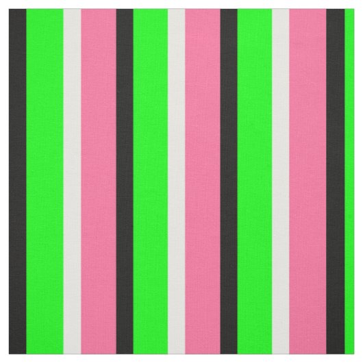 Grüne rosa Streifen Textil Stoff (Muster)