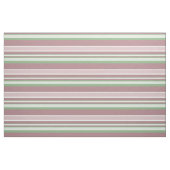 Grüne, rosa und pinkfarbene Streifen Stoff (Fat Quarter (45,7 x 55,9 cm))
