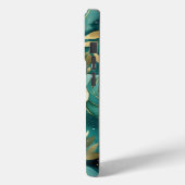 Grüne Rose Case-Mate iPhone Hülle (Rückseite / Links)