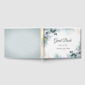 Grüne Rose für Wasserfarbenprägung Gästebuch (Voll)
