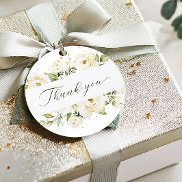 Grüne Rose Hochzeit Geschenkanhänger