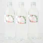 Grüne Rose Wasser Flasche Wasserflaschenetikett (Flaschen)