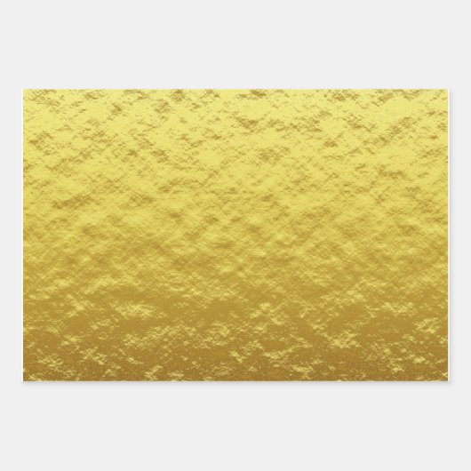 Grüne Rot und Goldene Rentiere Geschenkpapier Set (Vorderseite 3)