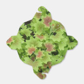 Grüne rote Blätter "Abnehmen"-Box Geschenkschachtel (Ungefaltet)