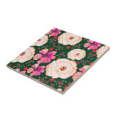 Grüne Rote Farbe Fliese (Seite)