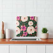 Grüne Rote Farbe Fliese