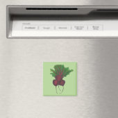 Grüne Rote Rübe Gemüse Garten Küche Magnet (In Situ (Geschirrspüler))