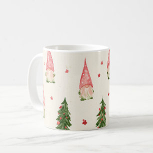 Grüne Rote Weiße Zuckerstangen Kaffeetasse