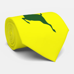 Grüne Rotwild-Krawatte Krawatte