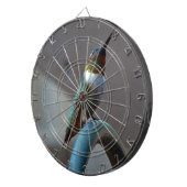 Grüne Ruby kleiner Hummingbird Dartscheibe (Vorderseite rechts)