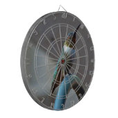 Grüne Ruby kleiner Hummingbird Dartscheibe (Vorderseite Links)