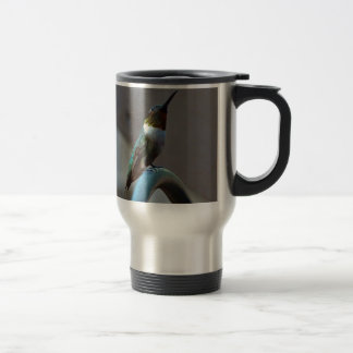 Grüne Ruby kleiner Hummingbird Reisebecher