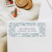 Grüne Rücksendeadresse