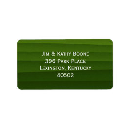 Grüne Rücksendeadresse groß Adressaufkleber