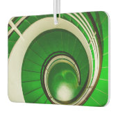 Grüne Rundtreppe Autolufterfrischer (Links)