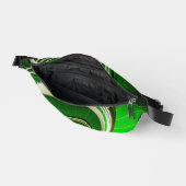 Grüne Rundtreppe Bauchtasche (Offen)