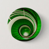 Grüne Rundtreppe Button (Vorderseite)