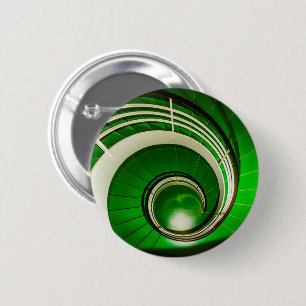 Grüne Rundtreppe Button